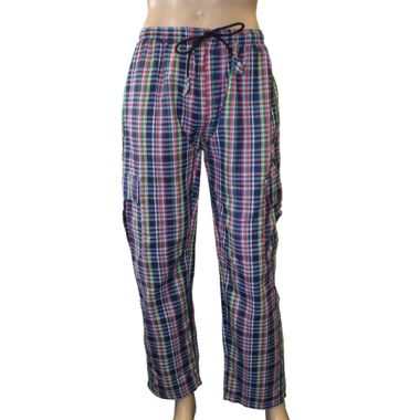 Tully Chequered Combat Trousers