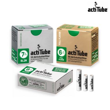 actiTube Activated Charcoal Filters