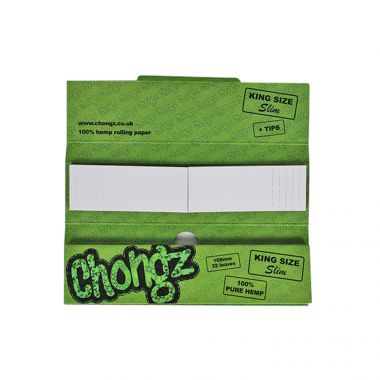 Chongz Green KSS Hemp Papers with Tips