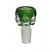 Jaxx USA 'The Claw' Green Glass Bowl - 18mm