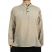 Plain Hemp Cotton Grandad Shirt - Large