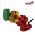 RAW X Hammercraft 4-Part Aluminium Rasta Sifter Grinder - Small (49mm)