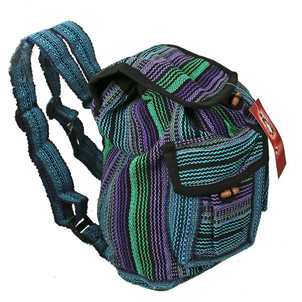 woven back pack