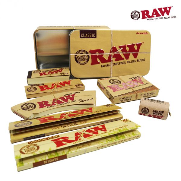 Buy RAW Starter Box: Rolling Frames, Kits and Boxes from Shiva Online