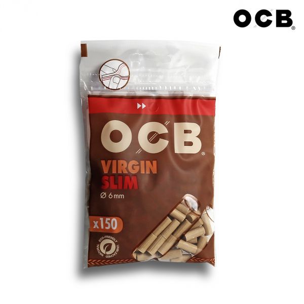 Filtres OCB Organic - Slim (x 150) - Acheter Filtres OCB Organic
