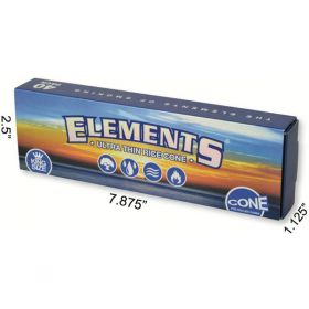 Elements Premium Pre Rolled King Size Cones 40 cones per pack 109mm cone