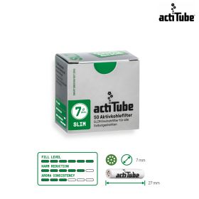 actiTube Activated Charcoal Filters - Slim