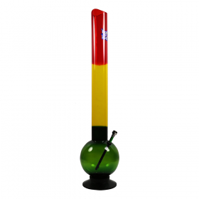 60cm Acrylic Bubble Bong - Rasta