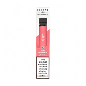 Elf Bar 600 Disposable Vape Pod - Pink Grapefruit