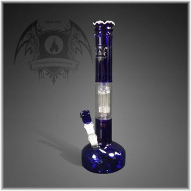 Cheeky One Quantum 46cm Percolator Bong - Blue