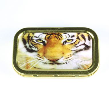 1oz Gold Tobacco Tins - Tigers Whiskers