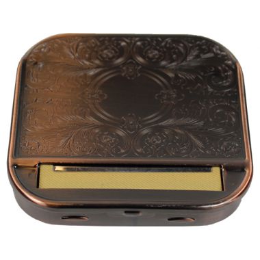 Regular Engraved Automatic Rolling Boxes - Copper