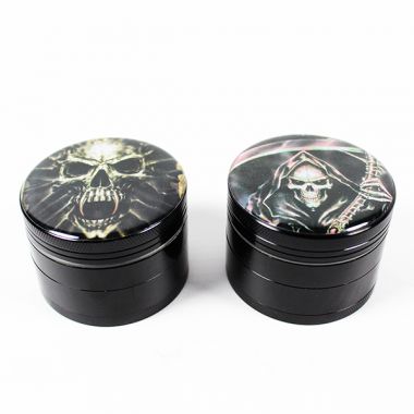 Gothic 4 Piece Metal Sifter Grinder
