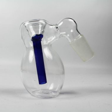 Minimalist Glass Ash Catcher - 18mm (Blue)