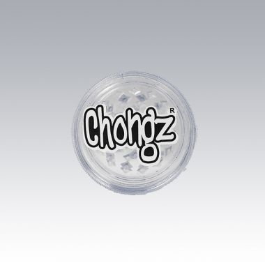 Chongz Plastic 60mm 3 Part Grinder - Clear