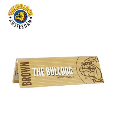 The Bulldog Brown 1 1/4 Size Rolling Papers