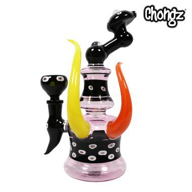 Chongz 'Sue Perkins Love Child' 21cm Glass Bong