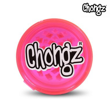 Chongz Plastic 60mm 3 Part Grinder - Pink
