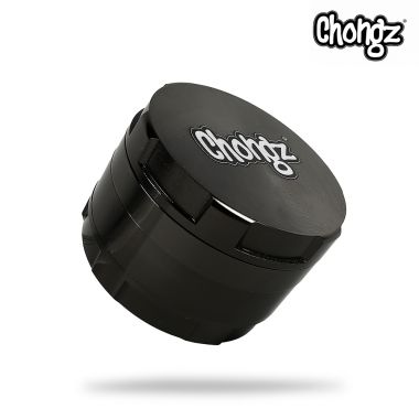 Chongz 'Crash Test 3' 60mm 4-Part Sifter Grinder - Gunmetal Grey