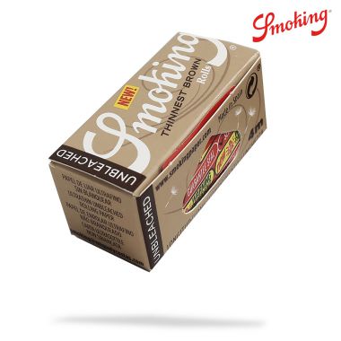 Smoking Brown Thinnest Paper Rolls - Single Packet