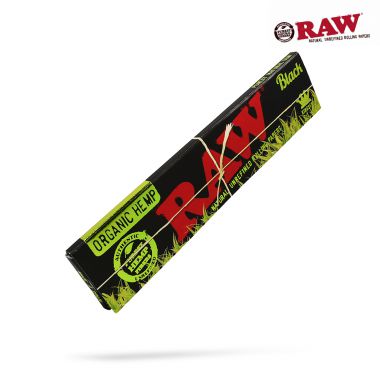 RAW Black Organic Kingsize Slim Rolling Papers