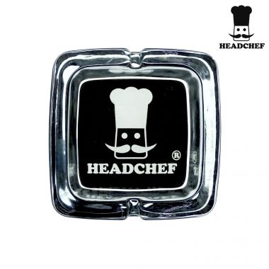 Headchef Premium Square Glass Ashtray