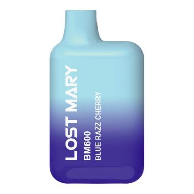 Lost Mary 600 Puffs Disposable Vapes - Blue Razz Cherry