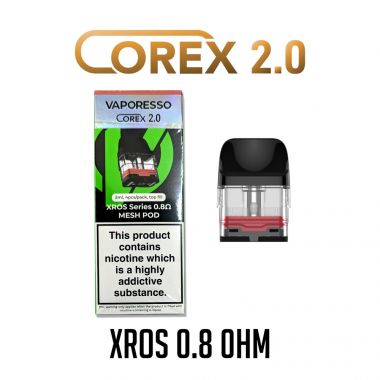 Vaporesso XROS Corex 2.0 Replacement Pods - 0.8 Ohm Mesh