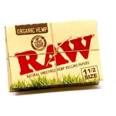 Raw Organic Hemp 1 1/2 Size Papers