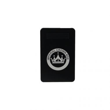 Imperial Crown Snuff Box - Black