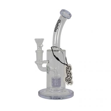 Chongz 25cm 'Mutley Plain' Glass Percolator Bong