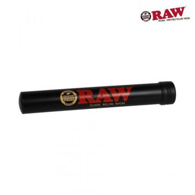 Raw Aluminium Black Storage Tube