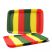 Tie Dye Silicone Tray - Rasta