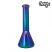 Image 4 of Chongz 'Oil Slick' 32cm Glass Rainbow Bong