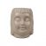 Ceramic Oil Burner Buddha Head Medium - Sage