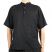 Plain Black Short Sleeve Grandad Shirts - XXL