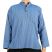 Striped Turquoise Grandad Shirt - XL