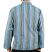 Image 4 of Striped Blue & Green Grandad Shirt