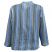 Image 6 of Striped Blue & Green Grandad Shirt